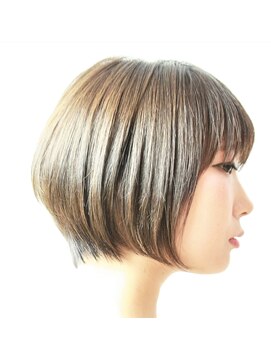 ヘア デザイン リスク(HAIR DESIGN RISK) 【RISK 高橋勇太】フォルムが完璧な前下がりショートボブ