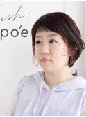 質感ボブスタイル×エドルカラー《八尾店》