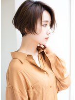 メッケ(MeKKe)&nbsp;簡単スタイリング☆ナチュラルショートボブ【緑地公園/千里山】