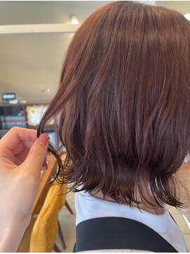 ヘアプロデュース ムース(Hair Produce MU SU) ピンクオレンジカラー