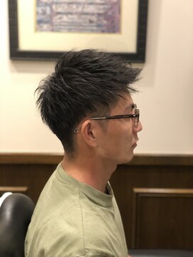 ヒロギンザバーバーショップ 神楽坂店(HIRO GINZA BARBER SHOP) 爽やかツーブロックショート