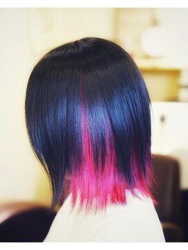 ルーチェ(Lu-ce) インナーカラー（ネオンピンク）