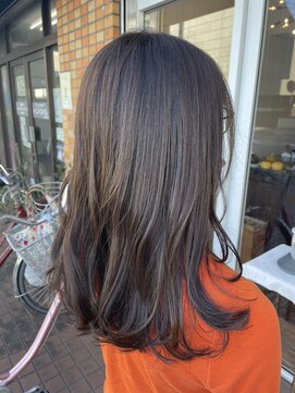 ビセル バイ シータ 川越店(becel by THETA) セミロング＊ナチュラルベージュ