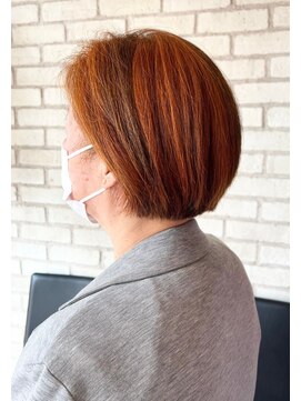 アエラスラナ 相模大野(Aeolus Lana) 100%ヘナ×丸みショートボブ