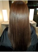 縮毛矯正サラサラストレート５