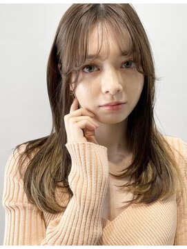 グッデイ ヘアー(GOOD DAY HAIR) 【GOOD DAY HAIR】《オリーブベージュ×インナーカラー》