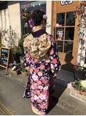 着付け(成人式)