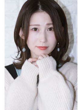 2022、ミディアムヘア　冬