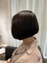 ツムグ 代官山 中目黒(TUMUGU)&nbsp;30代40代50代透明感ショート大人かわいいヘアショコラアッシュ