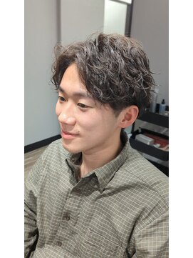 リーブル(Libre) センターパート×波MIXパーマ