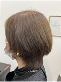 アッシュでトーンダウン