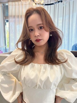 リリー(Lilley) 【lilley 稲永麻衣】韓国ヘア+くびれヘア+顔周りカット