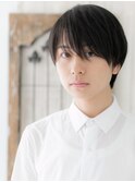 長めバングがレトロsexyなアッシュブラックショートP南越谷