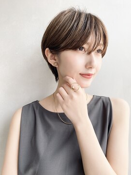 サークル(circle) 大人可愛い20代30代40代50代小顔ショートボブナチュラルショート