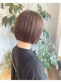 切りっぱなしボブ