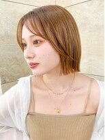 ロンドホットリップ 立川(Lond hot lip)&nbsp;【Nanatsu】切りっぱなしボブ/ボブ/髪質改善