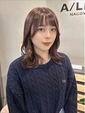 アイリー 名古屋(A/LEE) レイヤーカット×ブランジュ
