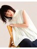 【学割U24】バングカット[新宿駅/韓国/酸性ストレート/ストレート/縮毛矯正］