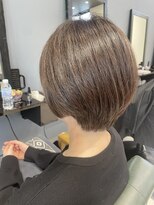 レナータ ヘア(Renata hair)&nbsp;40代50代60代ショート/大人可愛いベージュ/白髪ぼかしカラー