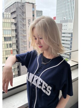 キイ ギンザ(k.e.y GINZA) ホワイトブロンド