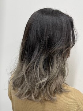 シエロバイシエスタ 池袋(cielo by siesta) ☆グレーグラデーションカラー☆