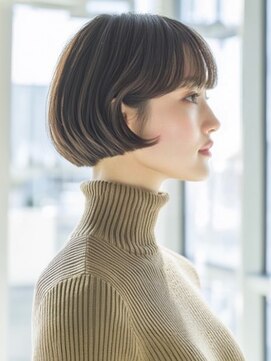 アルトリスト(Altruist Aging×HAIR&SPA) ☆イメチェンピンクベージュアンブレラカラー前髪クールショート