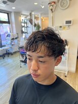 トコトコボーイ(TOCOTOCOBOY)&nbsp;クセ毛を活かしたパーマ風ヘア