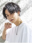 【小久保style】ウェーブミディアムくすみベージュタイトロープ