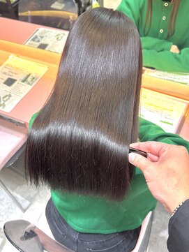 ロンドポレール 北千住(Lond polaire) メルティカラーフェミニンロング似合わせカット韓国ブリーチなし