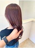 30代40代髪質改善ベージュブラウン艶感ストレート透明感赤み消し
