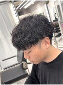 波巻きスパイラルパーマ京都四条河原町