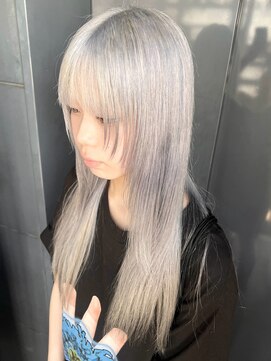 リリー シブヤ(Lilly shibuya) 【Lilly渋谷】#シルバー#レイヤーカット#レイヤー#韓国