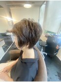 白髪対策ショート