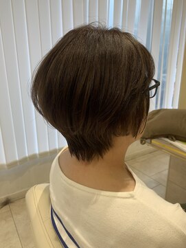 アッシュ 仙川店(Ash) くびれショート30代40代50代60代ヘアミセス小顔ショート絶壁解消