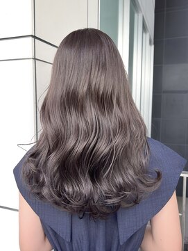 ティエラ 原宿 表参道(Tierra) 【小宮涼太】ラベンダーグレージュで暗髪でも可愛く赤みなしに！