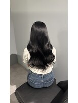 ノー バイ イオエ 西梅田(no. by ioe)&nbsp;ブリーチなしカラー/髪質改善/ミルクティーベージュ/小顔へア