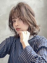 ギークス(GEEKS)&nbsp;【GEEKS渋谷】パーマボブ/冬ミディアム/20代30代/ココアベージュ