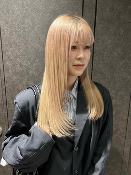 キュエム(Cuem) 【Cuem 諏訪】ブロンド ハイトーン ケアブリーチ