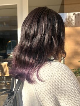 グラデーションバイオレット