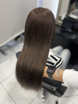 ヘアーデザイン ジェルム(Hair Design germe) ツヤ髪ブラウン / YUDU