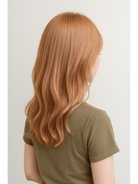 ミー 岡崎(mii) miiアプリコットベージュ[岡崎/稲熊/ブリーチ/デザインカラー]