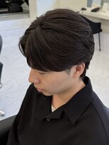 アイトーキョー 渋谷(AI TOKYO)&nbsp;曲がる縮毛矯正/ショートセンターパート