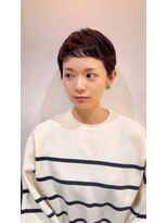 ホヌン 茅ヶ崎(Honnun) 柔らかパーマ×ベリーショート/茅ヶ崎