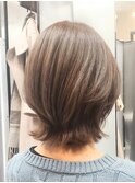 20代30代40代50代レイヤーボブ/くびれボブ/くびれ外ハネ大人ボブ