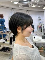 メモリーズ 表参道(Memories) 骨格補正の丸みショート×サイドバングで360°美シルエット♪