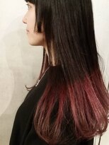 ブロック ジャポン(bloc japon) ワインレッド グラデーションカラー 裾カラー/久保田淳