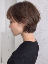 シュモレポルターレ(Shumore portare)&nbsp;ミルクティーブロンド/ダークブルー/デジタルパーマ/辰巳駅
