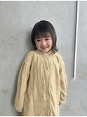 キッズカット/切りっぱなし