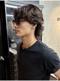 men's/メンズミディアムパーマ/波巻きツイストスパイラル/新宿