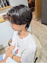 エメヘアデザイン ルイス(Aimer Hair Design Lewis)&nbsp;ナチュラルブラウン×センターパート◎